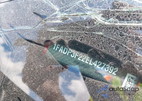 2014 Ford Focus Se из США, поврежденный, VIN 1FADP3F22EL427392